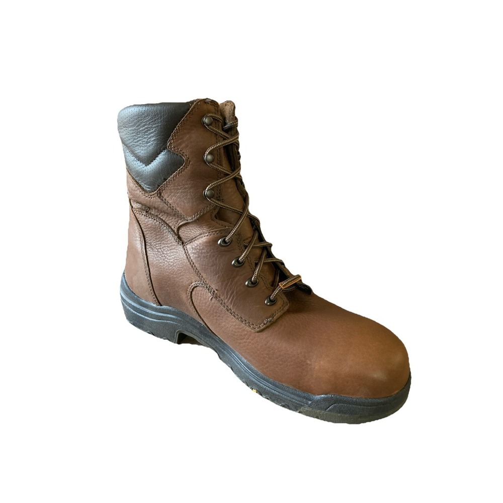 Timberland PRO 8" TiTAN Work Boot Sz 14 M New Brown Waterproof Slip resistance